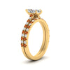 Load image into Gallery viewer, french-pave-marquise-petite-orange-sapphire-wedding-ring-set-in-FD-9918MQGSAORANGLE3-NL-YG-B1