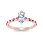 Load image into Gallery viewer, french-pave-marquise-petite-pink-sapphire-engagement-ring-in-FD9918MQRGSADRPIANGLE3-NL-RG