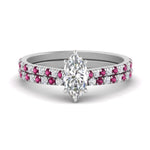 Load image into Gallery viewer, french-pave-marquise-petite-pink-sapphire-wedding-ring-set-in-FD-9918MQGSADRPIANGLE3-NL-WG-B1
