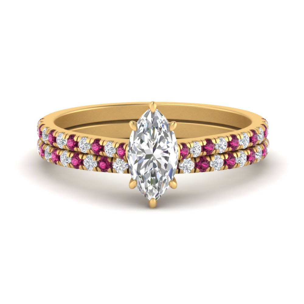 french-pave-marquise-petite-pink-sapphire-wedding-ring-set-in-FD-9918MQGSADRPIANGLE3-NL-YG-B1