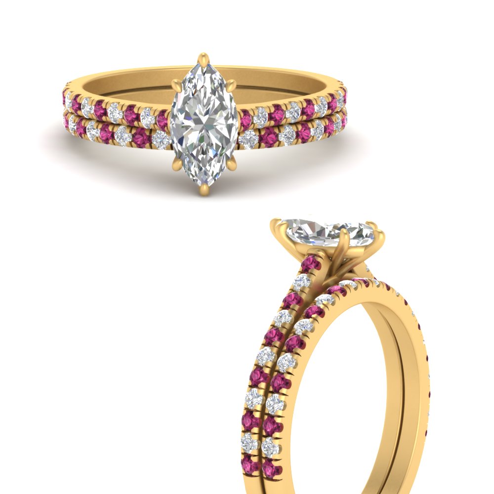 french-pave-marquise-petite-pink-sapphire-wedding-ring-set-in-FD-9918MQGSADRPIANGLE3-NL-YG-B1