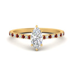 Load image into Gallery viewer, french-pave-marquise-petite-ruby-engagement-ring-in-FD9918MQRGRUDRANGLE3-NL-YG