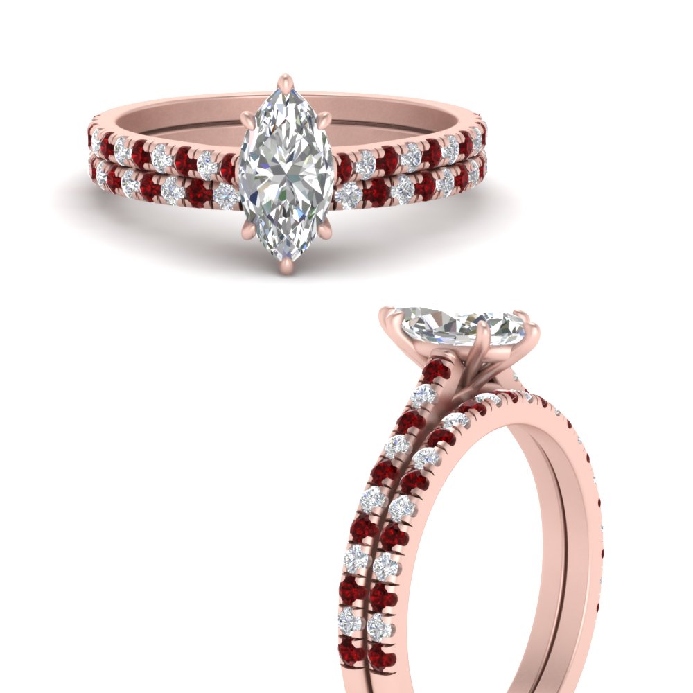 french-pave-marquise-petite-ruby-wedding-ring-set-in-FD-9918MQGRUDRANGLE3-NL-RG-B1