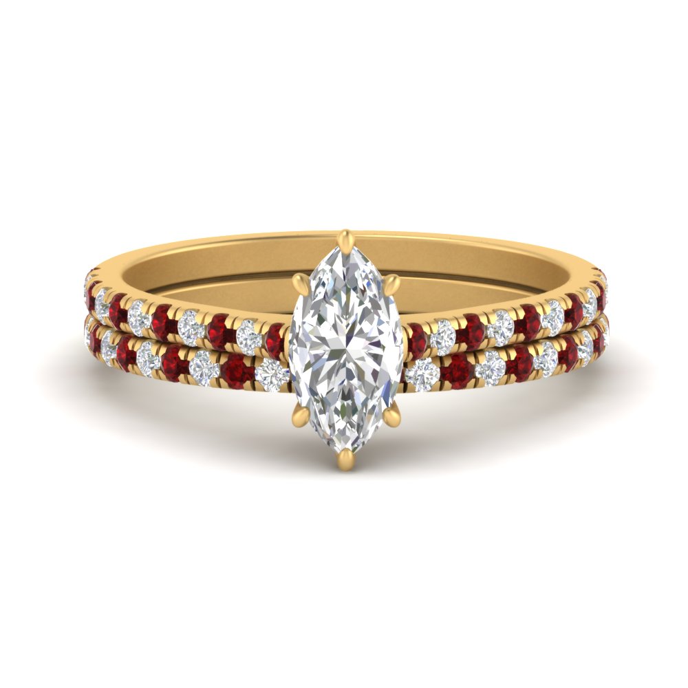 french-pave-marquise-petite-ruby-wedding-ring-set-in-FD-9918MQGRUDRANGLE3-NL-YG-B1