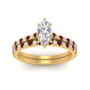 Load image into Gallery viewer, french-pave-marquise-petite-ruby-wedding-ring-set-in-FD-9918MQGRUDRANGLE3-NL-YG-B1