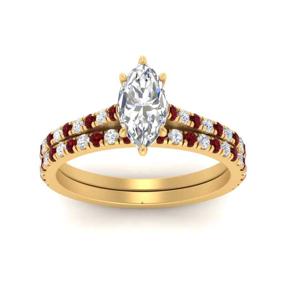 french-pave-marquise-petite-ruby-wedding-ring-set-in-FD-9918MQGRUDRANGLE3-NL-YG-B1