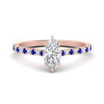 Load image into Gallery viewer, french-pave-marquise-petite-sapphire-engagement-ring-in-FD9918MQRGSABLANGLE3-NL-RG