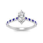 Load image into Gallery viewer, french-pave-marquise-petite-sapphire-engagement-ring-in-FD9918MQRGSABLANGLE3-NL-WG