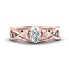 Load image into Gallery viewer, french-pave-oval-contour-black-diamond-wedding-band-in-rose-gold-FD9986B1OVGBLACK-NL-RG