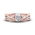 Thumbnail 5 - french-pave-oval-contour-diamond-wedding-band-in-rose-gold-FD9986B1OV-NL-RG
