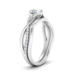 Load image into Gallery viewer, french-pave-oval-contour-diamond-wedding-band-in-white-gold-FD9986B1OV-NL-WG
