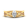 Load image into Gallery viewer, french-pave-oval-contour-orange-sapphire-wedding-band-in-yellow-gold-FD9986B1OVGSAOR-NL-YG