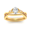 Thumbnail 47 - french-pave-oval-contour-orange-sapphire-wedding-band-in-yellow-gold-FD9986B1OVGSAOR-NL-YG