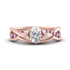 Load image into Gallery viewer, french-pave-oval-contour-pink-sapphire-wedding-band-in-rose-gold-FD9986B1OVGSADRPI-NL-RG