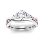 Load image into Gallery viewer, french-pave-oval-contour-pink-sapphire-wedding-band-in-white-gold-FD9986B1OVGSADRPI-NL-WG
