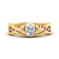 Thumbnail 33 - french-pave-oval-contour-pink-sapphire-wedding-band-in-yellow-gold-FD9986B1OVGSADRPI-NL-YG