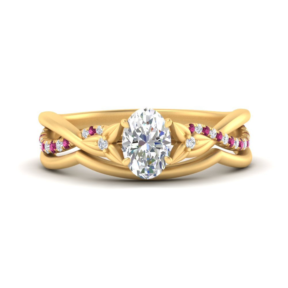 french-pave-oval-contour-pink-sapphire-wedding-band-in-yellow-gold-FD9986B1OVGSADRPI-NL-YG