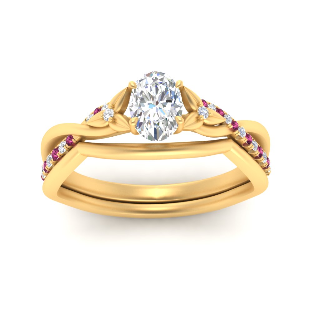 french-pave-oval-contour-pink-sapphire-wedding-band-in-yellow-gold-FD9986B1OVGSADRPI-NL-YG