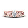 Load image into Gallery viewer, french-pave-oval-contour-ruby-wedding-band-in-rose-gold-FD9986B1OVGRUDR-NL-RG