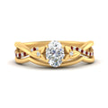 Thumbnail 69 - french-pave-oval-contour-ruby-wedding-band-in-yellow-gold-FD9986B1OVGRUDR-NL-YG