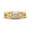 Load image into Gallery viewer, french-pave-oval-contour-ruby-wedding-band-in-yellow-gold-FD9986B1OVGRUDR-NL-YG