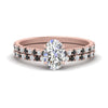 Load image into Gallery viewer, french-pave-oval-petite-black-diamond-wedding-ring-set-in-FD9918OVGBLACKANGLE3-NL-RG-B1