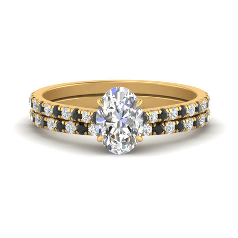 french-pave-oval-petite-black-diamond-wedding-ring-set-in-FD9918OVGBLACKANGLE3-NL-YG-B1