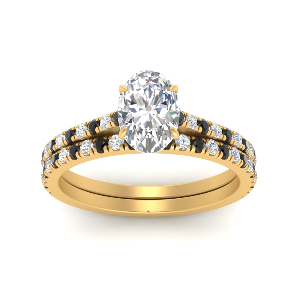 french-pave-oval-petite-black-diamond-wedding-ring-set-in-FD9918OVGBLACKANGLE3-NL-YG-B1