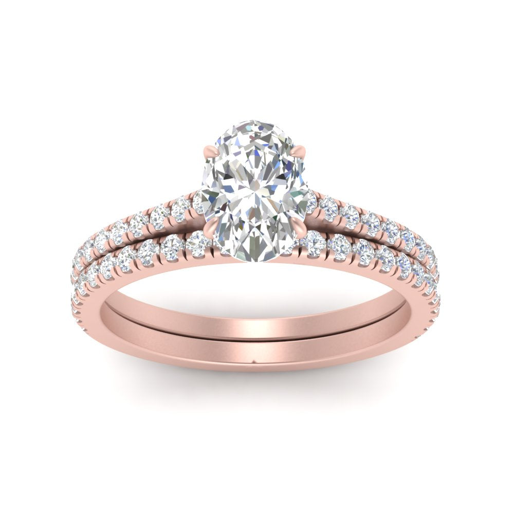 french-pave-oval-petite-diamond-wedding-ring-set-in-FD9918OVANGLE3-NL-RG-B1