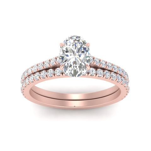 french-pave-oval-petite-diamond-wedding-ring-set-in-FD9918OVANGLE3-NL-RG-B1