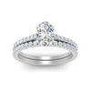 Load image into Gallery viewer, french-pave-oval-petite-diamond-wedding-ring-set-in-FD9918OVANGLE3-NL-WG-B1