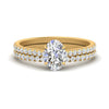 Load image into Gallery viewer, french-pave-oval-petite-diamond-wedding-ring-set-in-FD9918OVANGLE3-NL-YG-B1