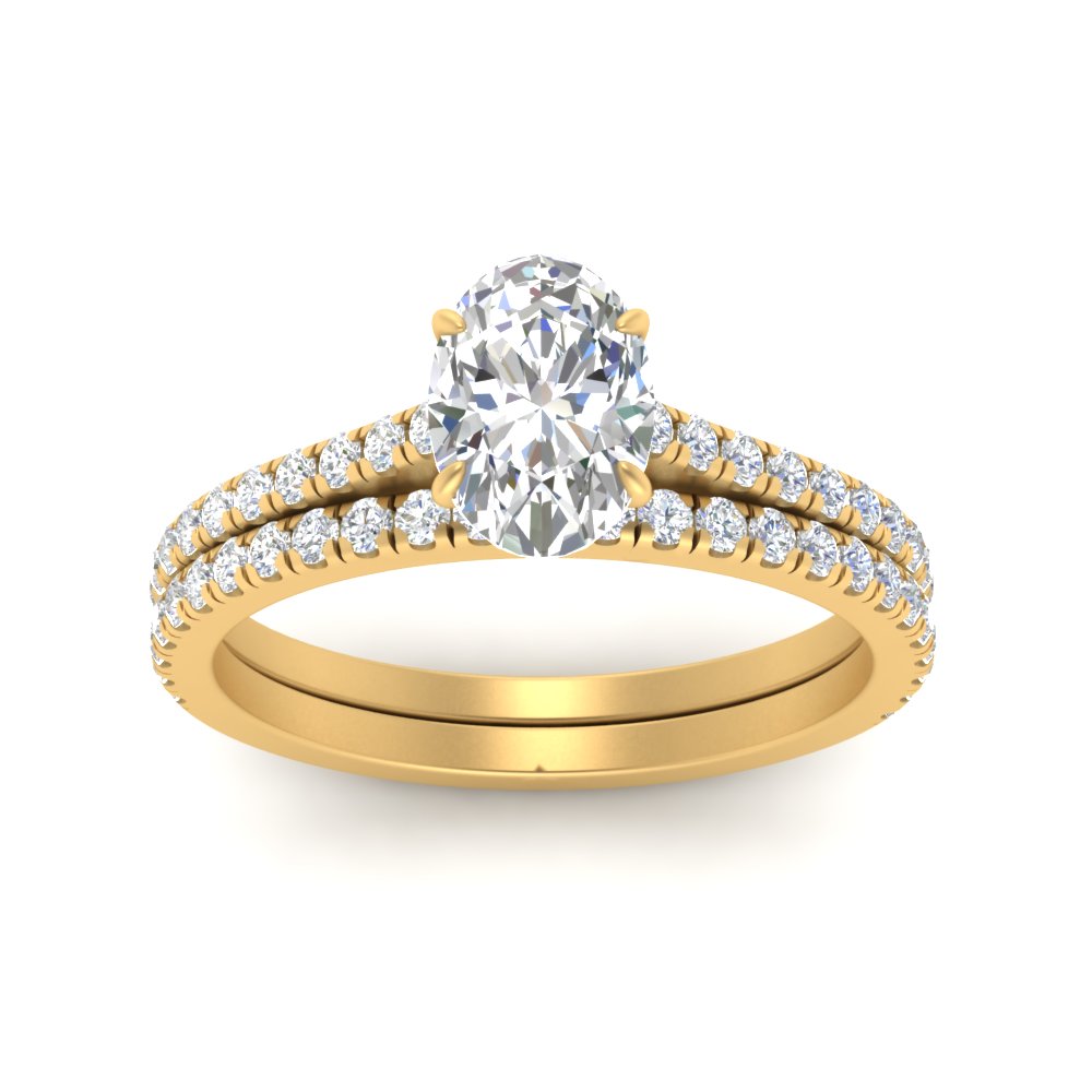 french-pave-oval-petite-diamond-wedding-ring-set-in-FD9918OVANGLE3-NL-YG-B1