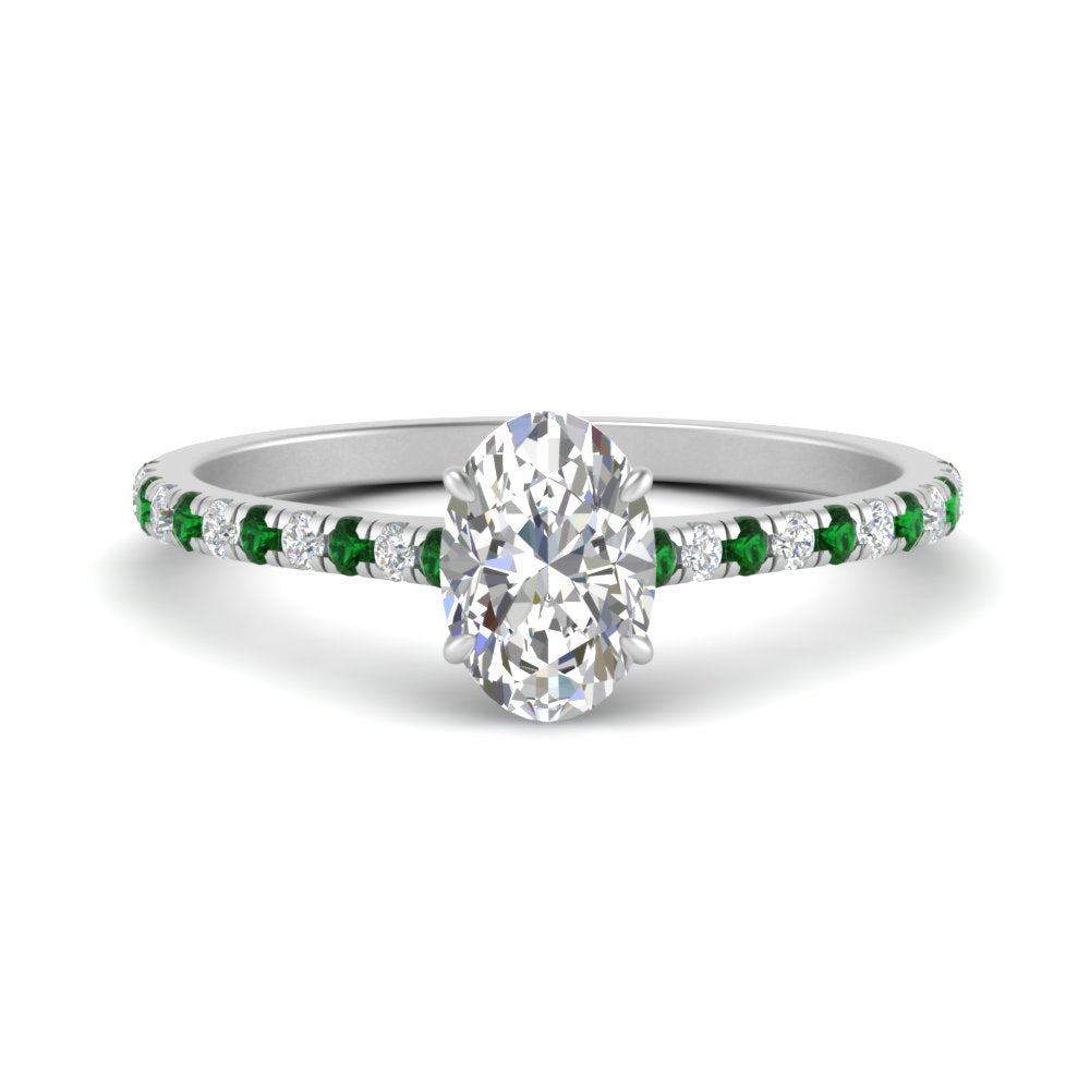 french-pave-oval-petite-emerald-engagement-ring-in-FD9918OVRGEMGRANGLE3-NL-WG