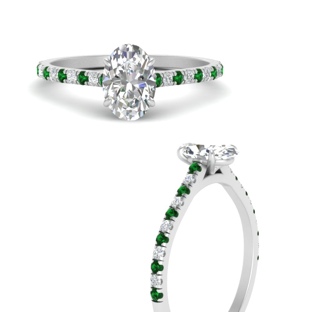 french-pave-oval-petite-emerald-engagement-ring-in-FD9918OVRGEMGRANGLE3-NL-WG
