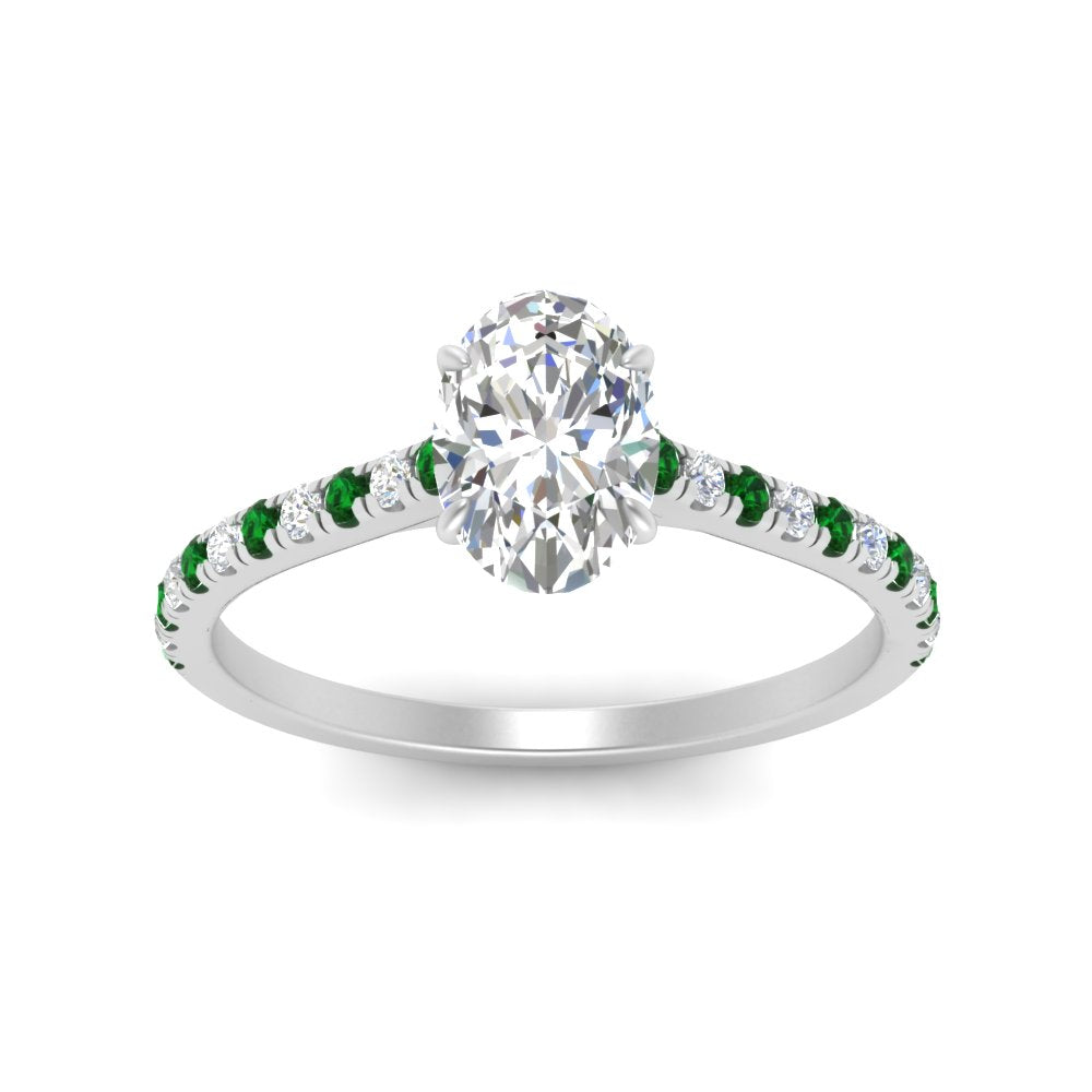 french-pave-oval-petite-emerald-engagement-ring-in-FD9918OVRGEMGRANGLE3-NL-WG