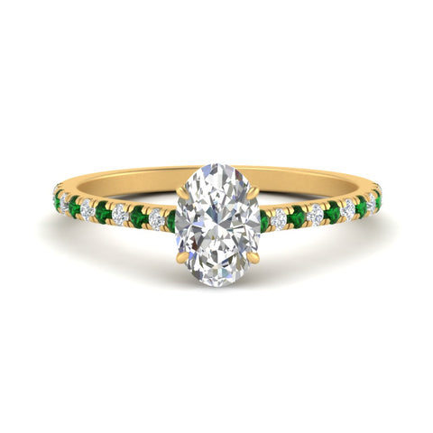 french-pave-oval-petite-emerald-engagement-ring-in-FD9918OVRGEMGRANGLE3-NL-YG