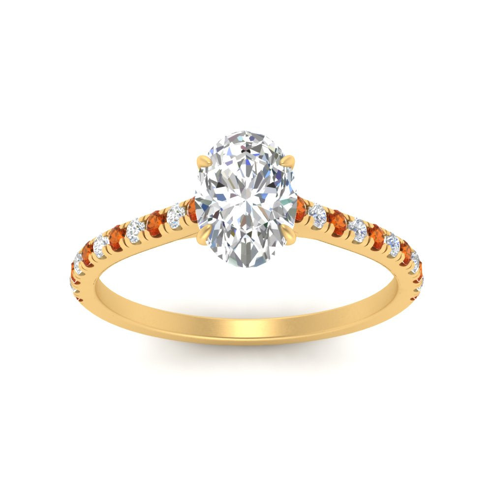 french-pave-oval-petite-orange-sapphire-engagement-ring-in-FD9918OVRGSAORANGLE3-NL-YG
