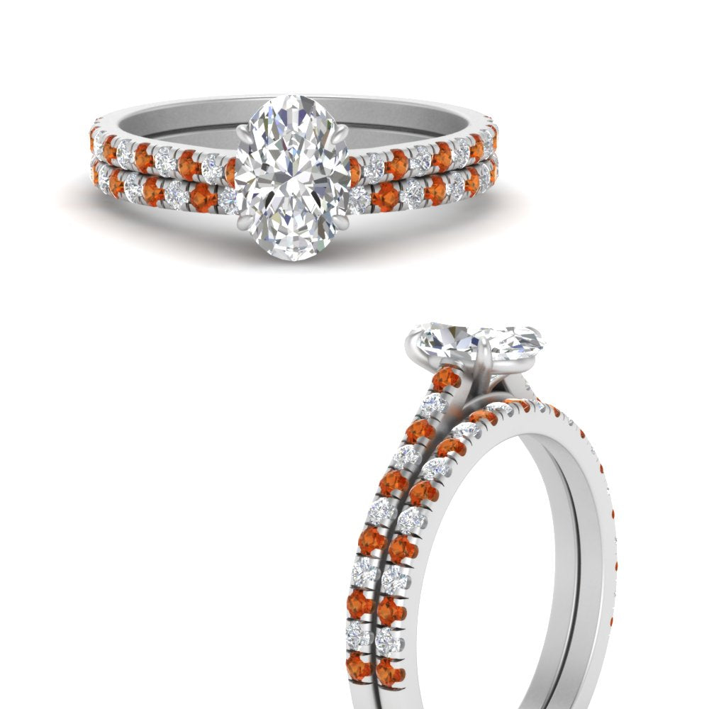 french-pave-oval-petite-orange-sapphire-wedding-ring-set-in-FD9918OVGSAORANGLE3-NL-WG-B1