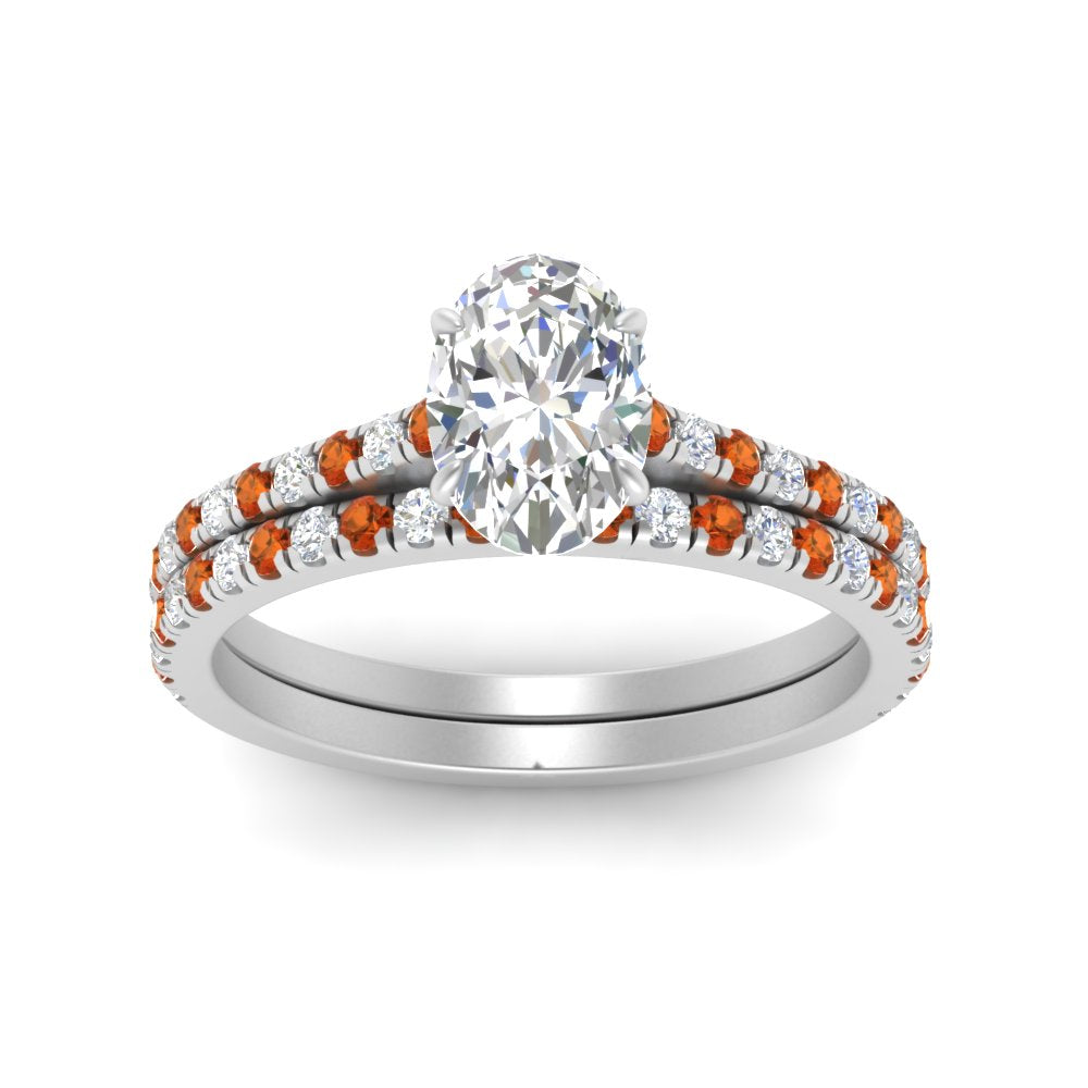 french-pave-oval-petite-orange-sapphire-wedding-ring-set-in-FD9918OVGSAORANGLE3-NL-WG-B1