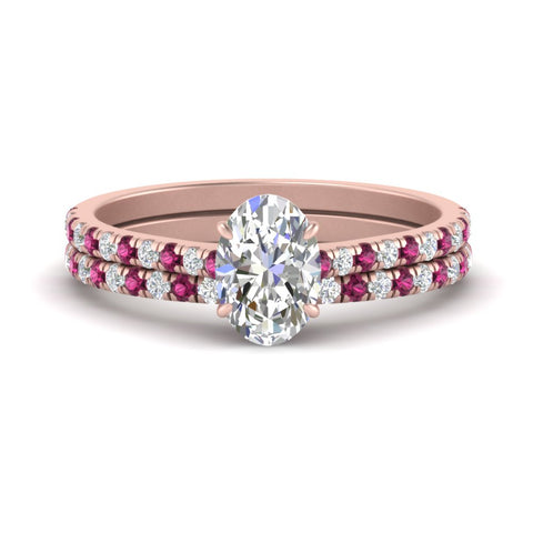 french-pave-oval-petite-pink-sapphire-wedding-ring-set-in-FD9918OVGSADRPIANGLE3-NL-RG-B1