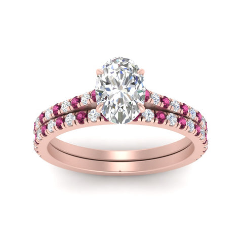 french-pave-oval-petite-pink-sapphire-wedding-ring-set-in-FD9918OVGSADRPIANGLE3-NL-RG-B1