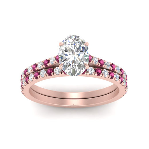 french-pave-oval-petite-pink-sapphire-wedding-ring-set-in-FD9918OVGSADRPIANGLE3-NL-RG-B1