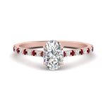 Load image into Gallery viewer, french-pave-oval-petite-ruby-engagement-ring-in-FD9918OVRGRUDRANGLE3-NL-RG