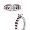 Load image into Gallery viewer, french-pave-oval-petite-ruby-wedding-ring-set-in-FD9918OVGRUDRANGLE3-NL-WG-B1