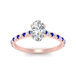 Load image into Gallery viewer, french-pave-oval-petite-sapphire-engagement-ring-in-FD9918OVRGSABLANGLE3-NL-RG