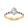 Load image into Gallery viewer, french-pave-oval-petite-sapphire-engagement-ring-in-FD9918OVRGSABLANGLE3-NL-YG