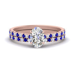 Load image into Gallery viewer, french-pave-oval-petite-sapphire-wedding-ring-set-in-FD9918OVGSABLANGLE3-NL-RG-B1
