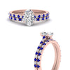 Load image into Gallery viewer, french-pave-oval-petite-sapphire-wedding-ring-set-in-FD9918OVGSABLANGLE3-NL-RG-B1