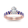 Load image into Gallery viewer, french-pave-oval-petite-sapphire-wedding-ring-set-in-FD9918OVGSABLANGLE3-NL-RG-B1